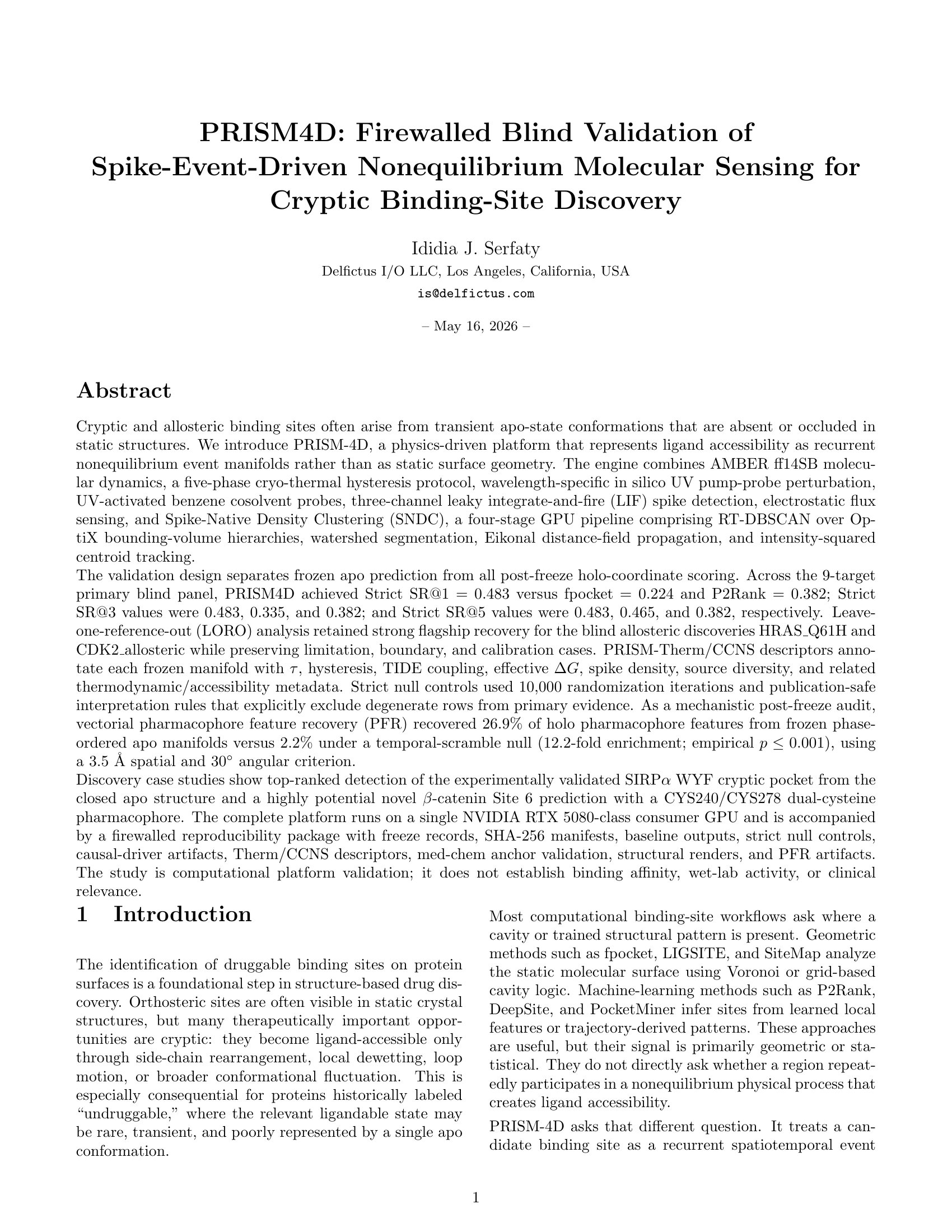 PRISM-4D preprint cover page